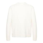 Roomwitte Sweaters voor Vrouwen Jil Sander , Beige , Heren