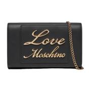 Dames Schoudertas Love Moschino , Black , Dames