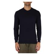 Wollen Crewneck Sweater Paul & Shark , Blue , Heren