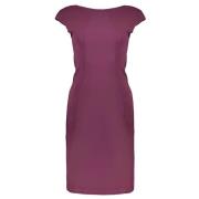 Klassieke Jurk met Brede Bandjes Patrizia Pepe , Purple , Dames