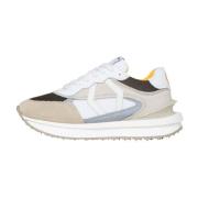 Gorpcore Sneakers in wit en bruin Mikakus Barcelona , Multicolor , Uni...