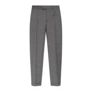 Wollen broek Dolce & Gabbana , Gray , Heren