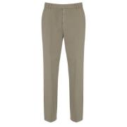 Groene Losse Chino Broek Dondup , Green , Heren