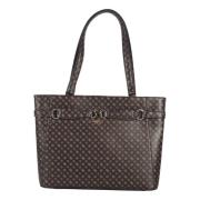 Micro Logo Arlena Shopper Guess , Brown , Dames