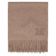 Kasjmier Bruin Foulard Sjaal Max Mara , Brown , Dames