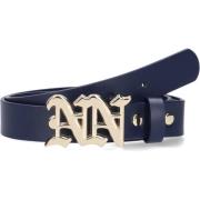 Blauw Leatherlook Meisjes Riem Nida NIK & NIK , Blue , Dames