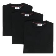 Katoenen T-Shirt Driepack Gcds , Black , Heren