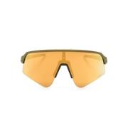 Gele Shield Zonnebril met Prizm™ Lens Oakley , Yellow , Unisex