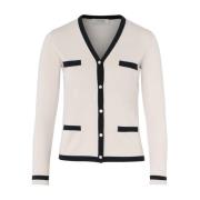 Kenya Wollen Vest in Ecru Max Mara , Gray , Dames