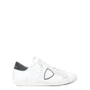 Lage Top Sneakers in Zwart Philippe Model , White , Heren