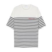 Gestreept Katoenen T-shirt Maison Labiche , Multicolor , Heren