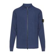 Geribbelde Vest Stone Island , Blue , Heren