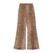 Dierenprint Broek Zimmermann , Beige , Dames