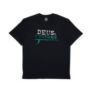 Golf Box Fit Tee Deus Ex Machina , Black , Heren