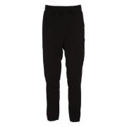 Cargo Sweatpants in Zwart Stretch Fleece C.p. Company , Black , Heren