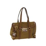 Pre-owned Nylon prada-bags Prada Vintage , Brown , Dames