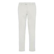 B Tech Broek in Stretch Technische Stof Boggi Milano , Gray , Heren