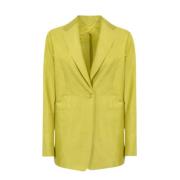 Stijlvolle Jas voor Vrouwen Max Mara Studio , Green , Dames