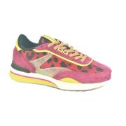 Luipaardprint Runner Schoenen Hoff , Multicolor , Dames