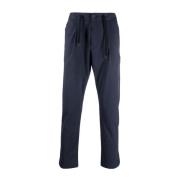 Straight Trousers Herno , Blue , Heren