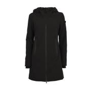 Gladde Donsjas Peuterey , Black , Dames