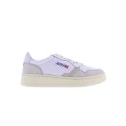 Lage Leren/Suede/Mesh Sneakers Autry , White , Dames