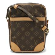 Pre-owned Canvas shoulder-bags Louis Vuitton Vintage , Brown , Dames