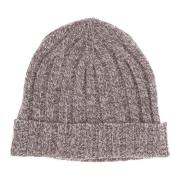 Warm Gebreide Beanie Muts Filippo De Laurentiis , Beige , Heren