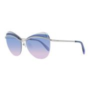 Cat Eye Zonnebril Blauwe Gradiënt Lenzen Emilio Pucci , Blue , Dames