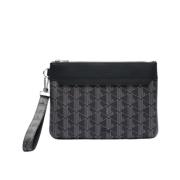 Blend Clutch Heren Zwart/Grijs Lacoste , Black , Dames