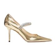 Gouden Hak Sandalen Jimmy Choo , Beige , Dames