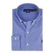 Blauw casual overhemd slim fit Ralph Lauren , Blue , Heren