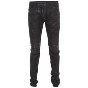 Pre-owned Denim jeans Balmain Pre-owned , Black , Dames