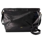 Plastic shoulder-bags A.p.c. , Black , Dames