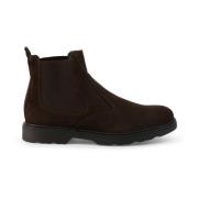 Suede Chelsea Enkellaarzen Duca di Morrone , Brown , Heren