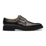 Zwarte Double Monk Strap Schoenen Church's , Black , Heren