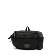 Zwarte Nylon B Crossbody Tas C.p. Company , Black , Heren