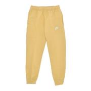 Club Jogger Sweatpants Wheat Gold Nike , Yellow , Heren