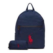 Katoenen Rugzak Wasinstructies Cambodja Ralph Lauren , Blue , Unisex