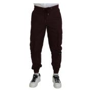 Luxe Comfort Sweatpants Dolce & Gabbana , Brown , Heren