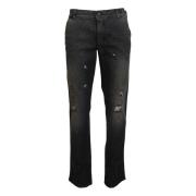 Exclusieve Grijze Denim Jeans voor Moderne Gentleman Dolce & Gabbana ,...