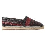 Elegante Geweven Leren Espadrilles Dolce & Gabbana , Multicolor , Here...