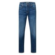 Arne Alpha Denim Jeans MAC , Blue , Heren