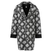 Omkeerbare Jas met Print Marc Cain , Gray , Dames