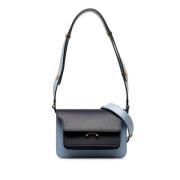 Pre-owned Leather shoulder-bags Marni Pre-owned , Blue , Dames