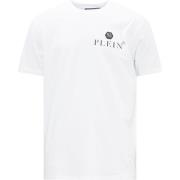 T-Shirts Philipp Plein , White , Heren