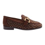 Schildpad Mocassin Schoenen Bibi Lou , Brown , Dames