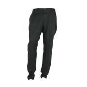 Grijze Italiaans Vervaardigde Chinos Made in Italia , Gray , Heren