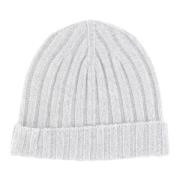 Warme Gebreide Beanie Muts Filippo De Laurentiis , Gray , Heren