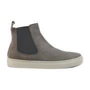 Suede Chelsea Enkellaarzen Mannen Duca di Morrone , Gray , Heren